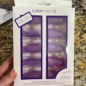 Nail strip removal caps